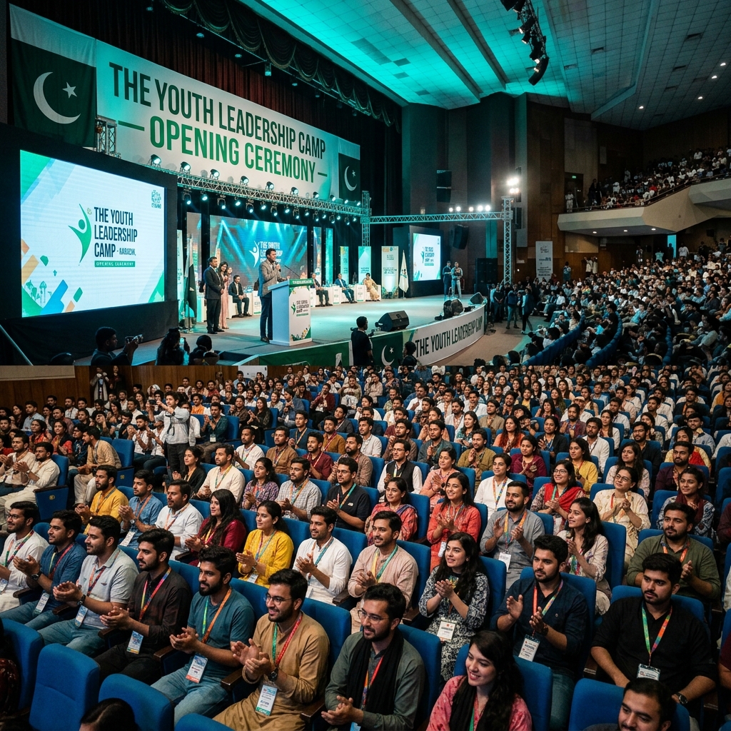 Lead Forward Sindh Opening Ceremony - packed auditorium